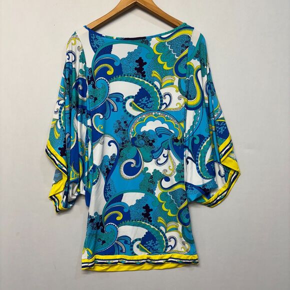 Trina Turk Ipanema French Riviera Swim Cover-up Tunic Dress Size Small D049 -7 - Picture 12 of 15